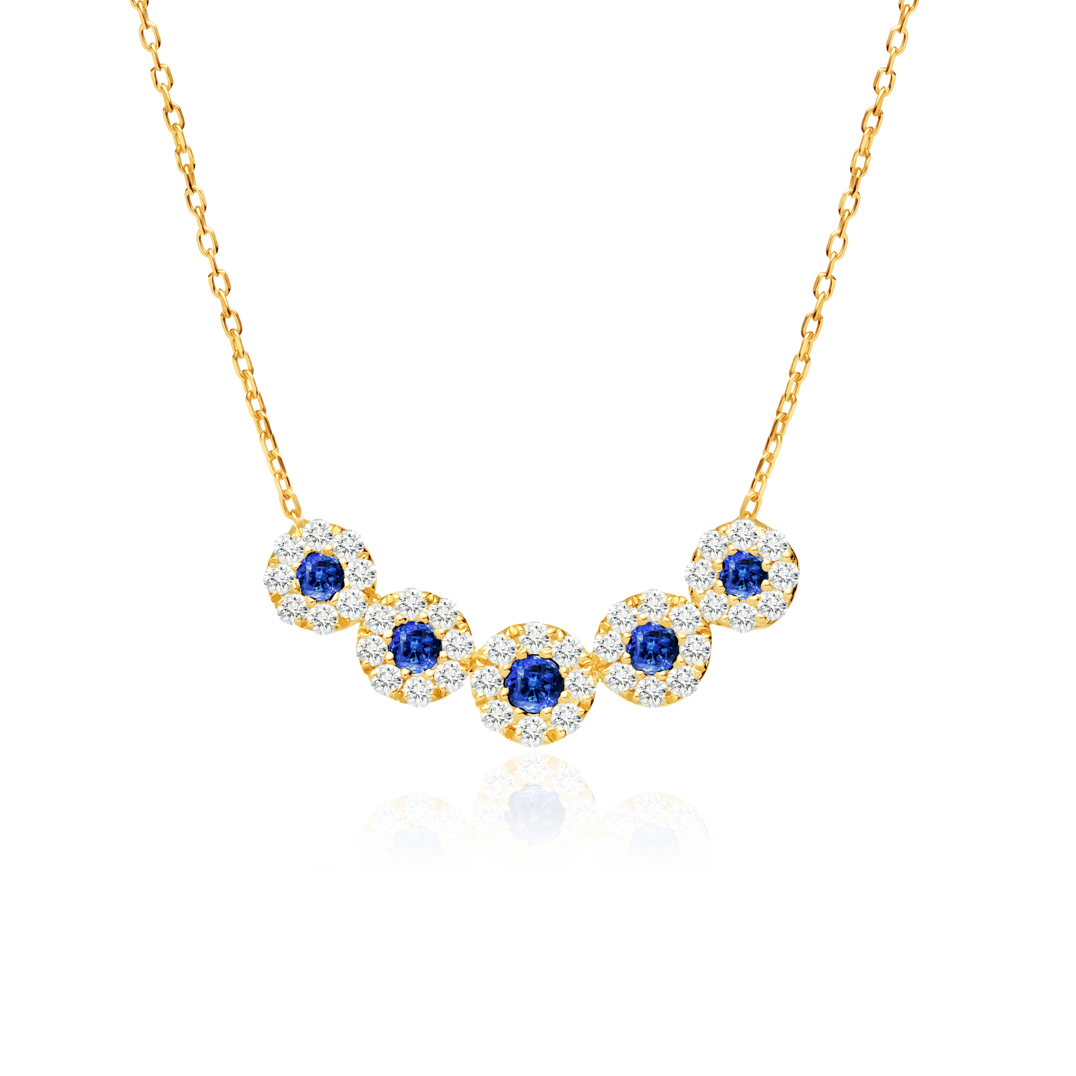 Ogrlica Savicki: zlato, dijamant