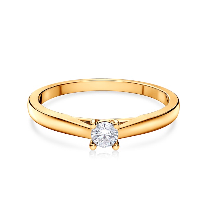 Zaručnički prsten SAVICKI: zlato, dijamant