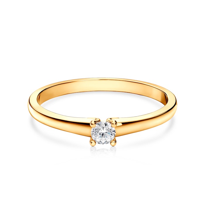 Δαχτυλίδι αρραβώνων SAVICKI: χρυσό, διαμάντι