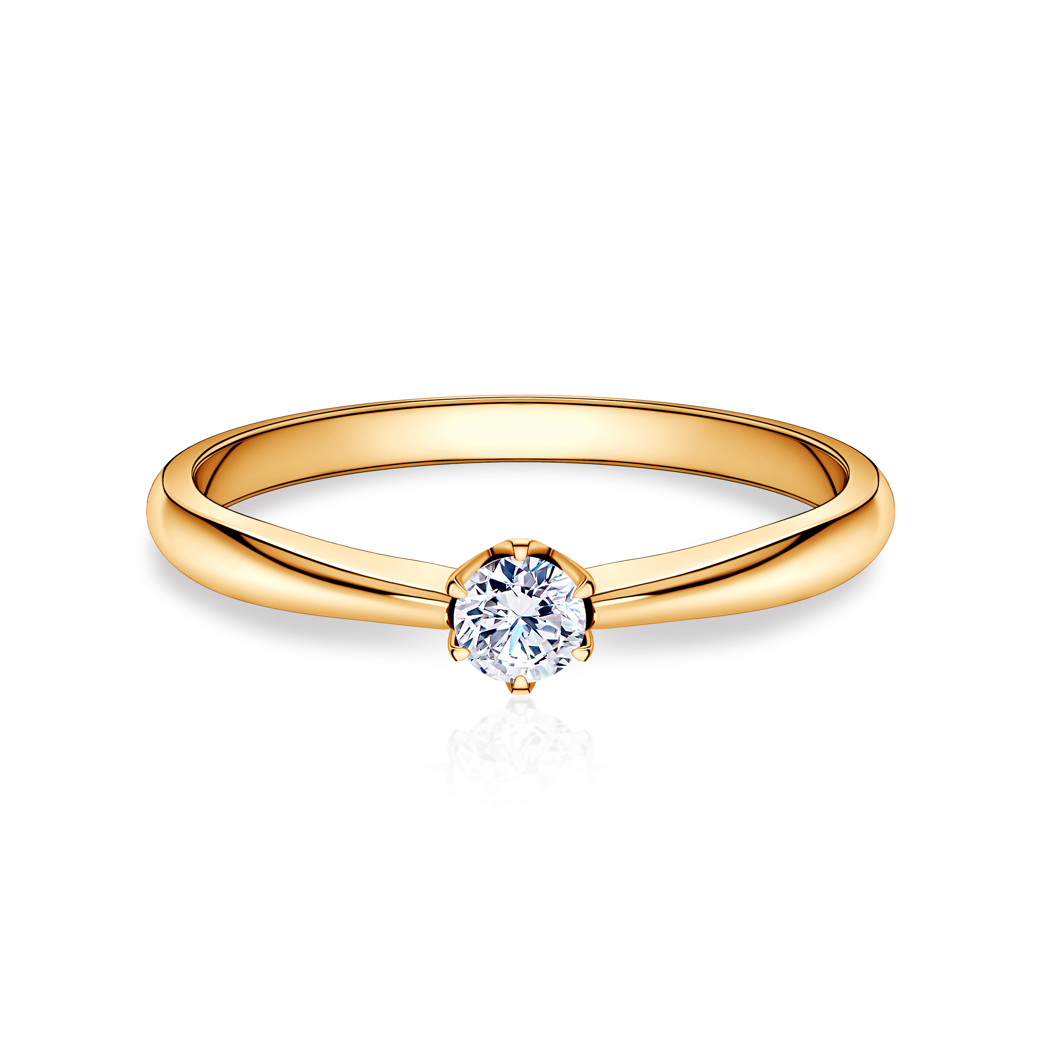 Δαχτυλίδι αρραβώνων SAVICKI: χρυσό, διαμάντι