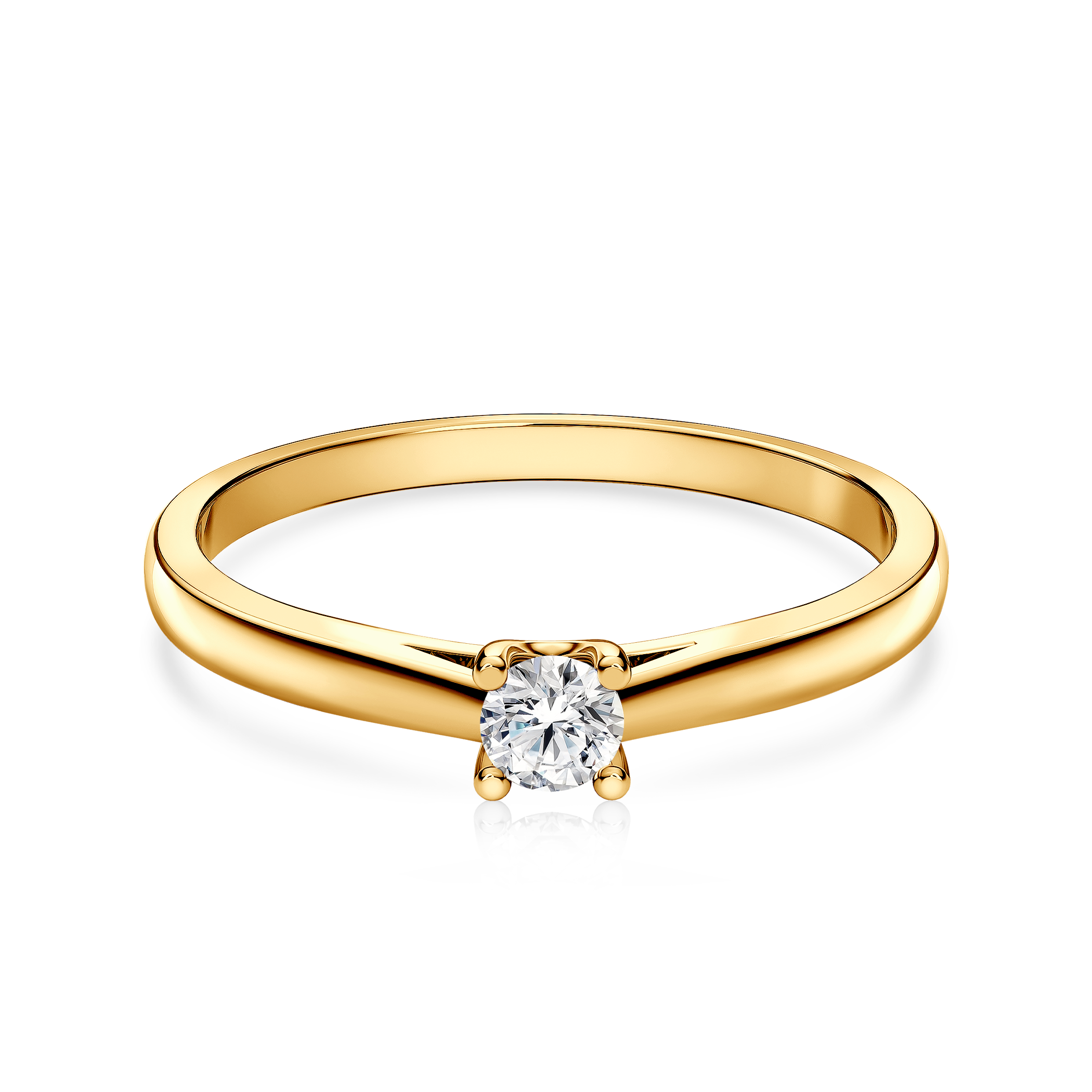 Δαχτυλίδι αρραβώνων SAVICKI: χρυσό, διαμάντι