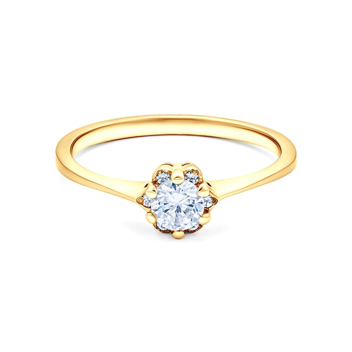 Verlobungsring SAVICKI: Gold, Diamanten