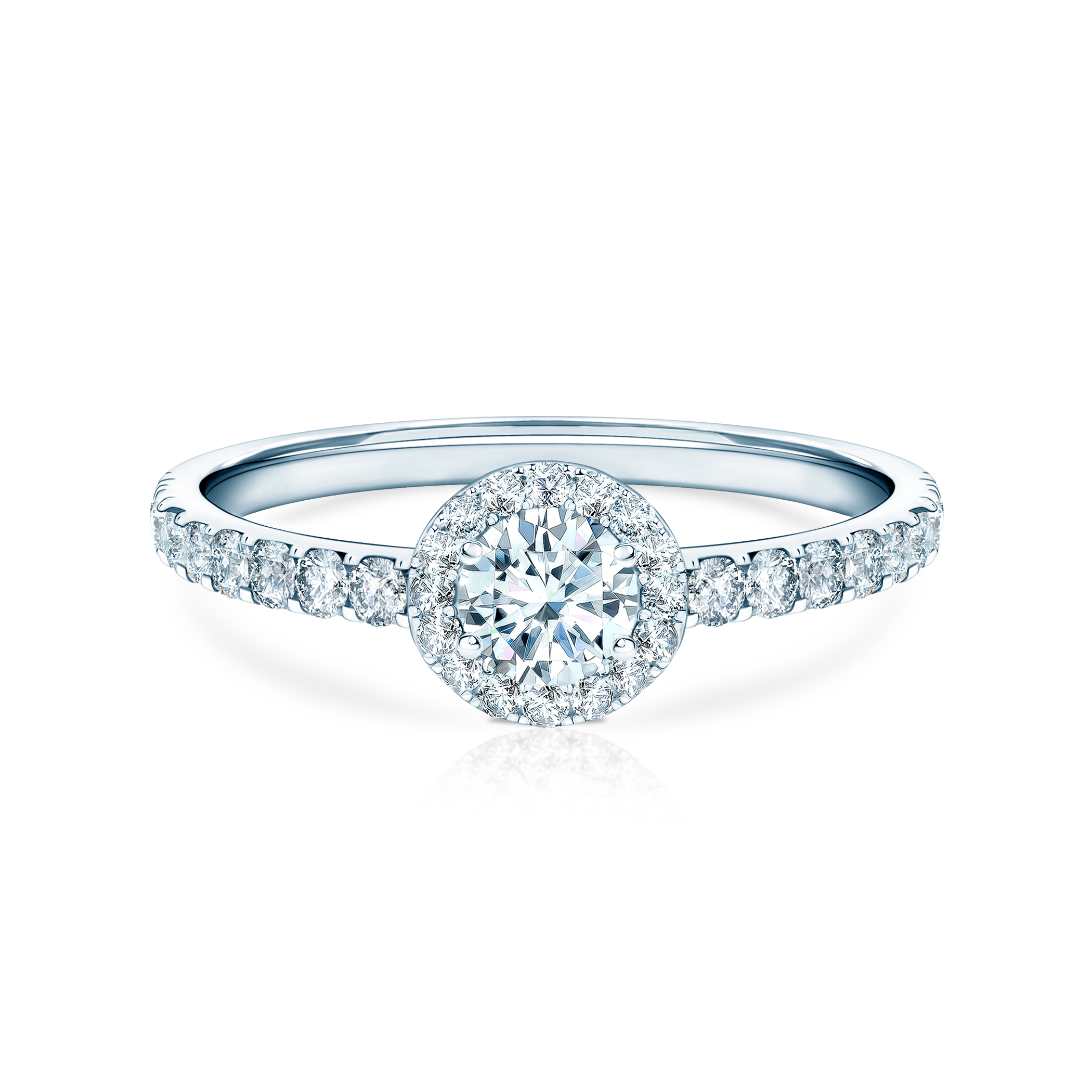 Verlobungsring This is Love: Weißgold, Diamant