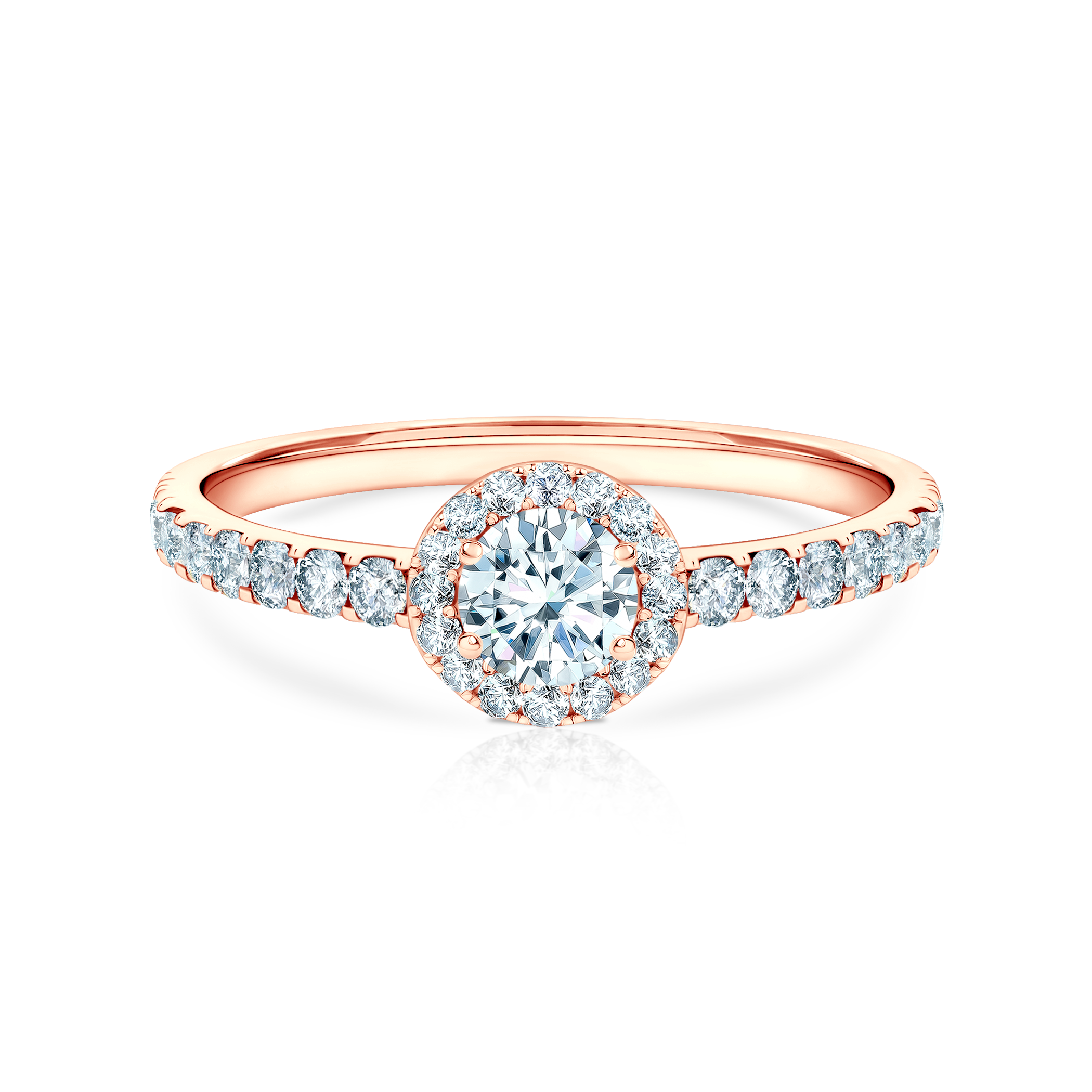 Verlobungsring This is Love: Roségold, Diamant