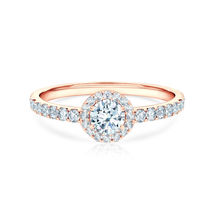 Verlobungsring This is Love: Roségold, Diamant