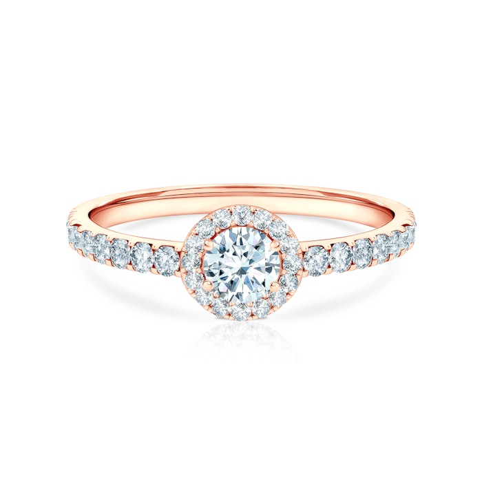 This is Love eljegyzési gyűrű: rózsaarany és gyémánt