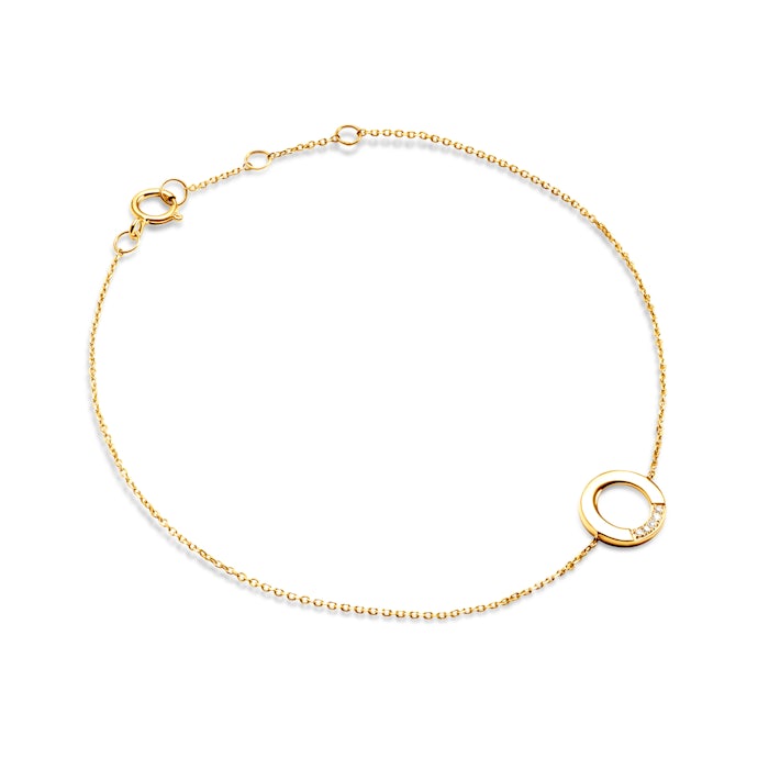 SAVICKI karkötő: arany és gyémántok