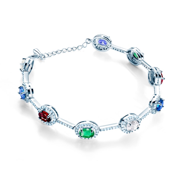 Swan Lake karkötő: fehérarany és gyémántok