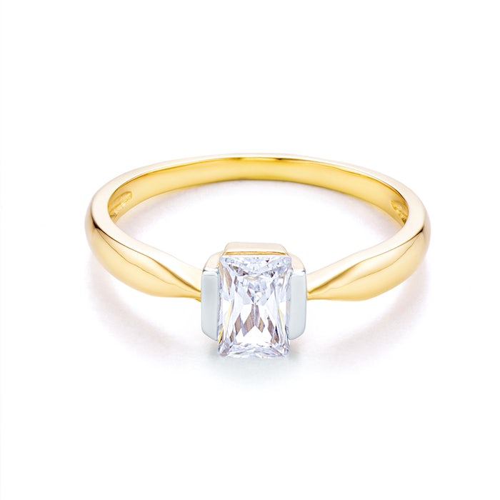 SAVICKI gyűrű: arany cirkóniával