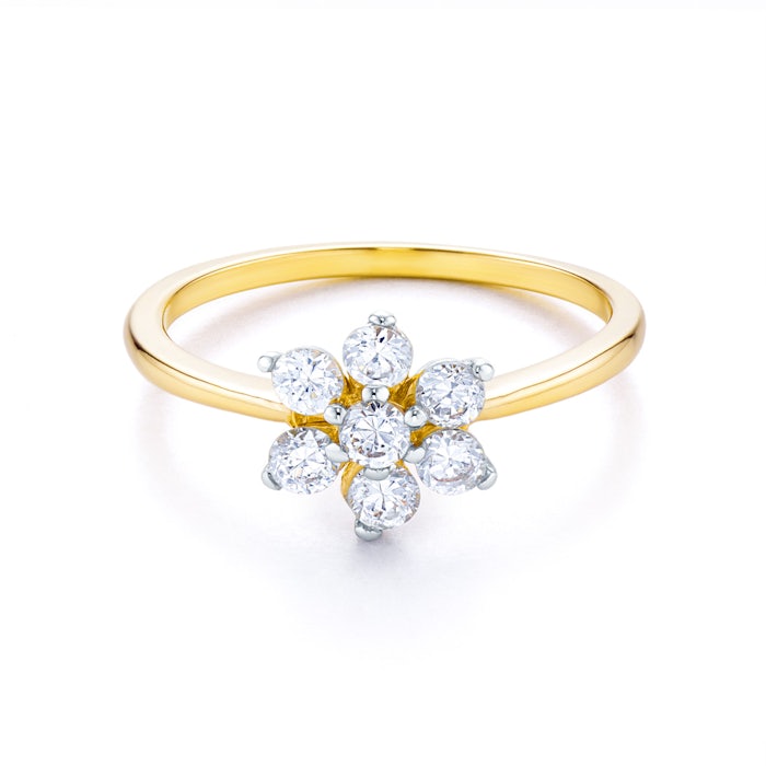 SAVICKI gyűrű: arany cirkóniával