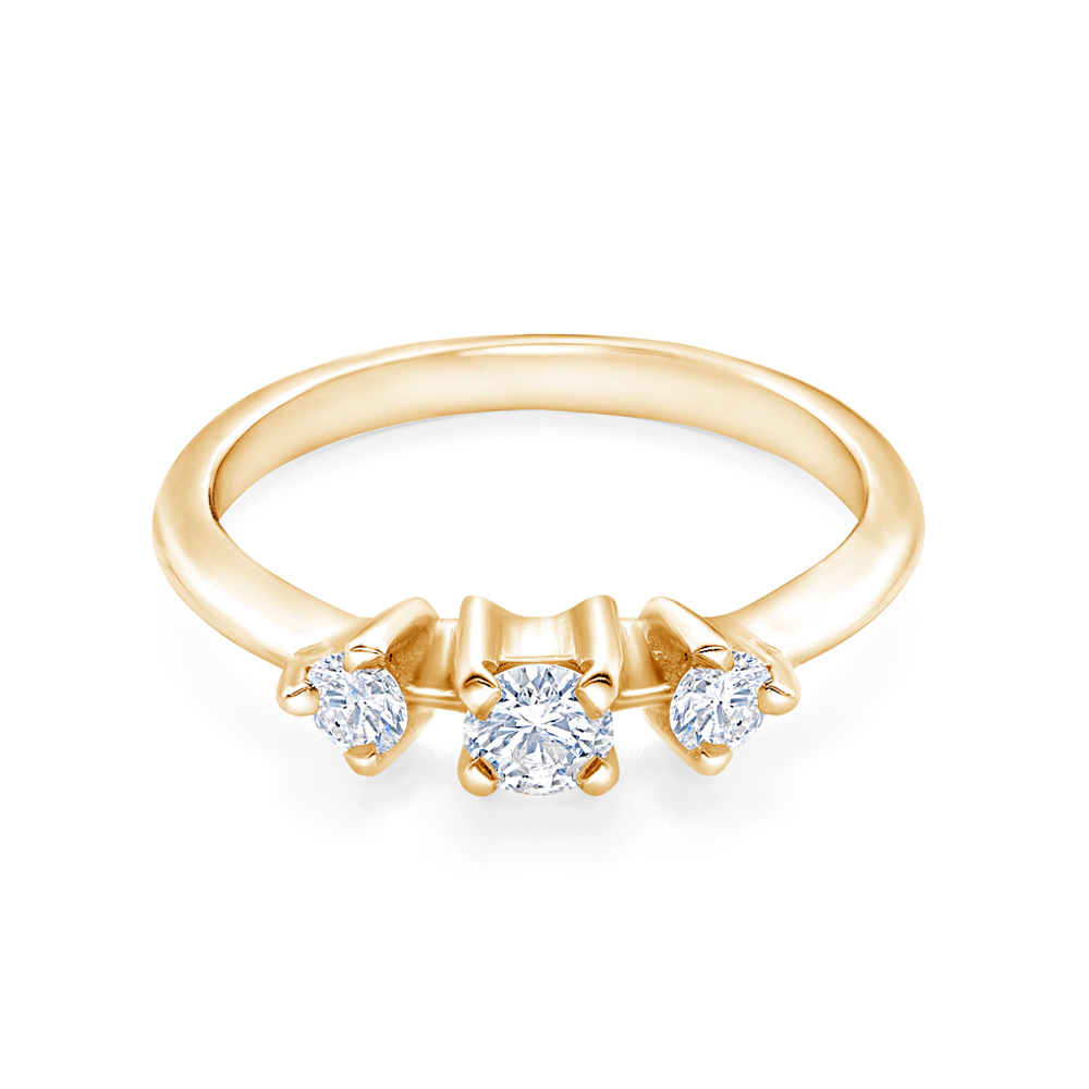 Zaručnički prsten SAVICKI: zlato, dijamant