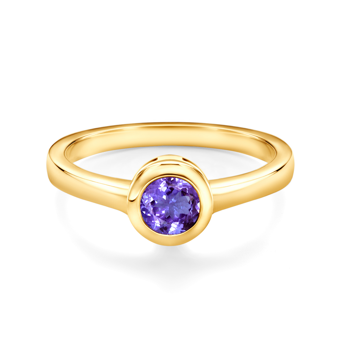 Verlobungsring SAVICKI: Gold, Tansanit