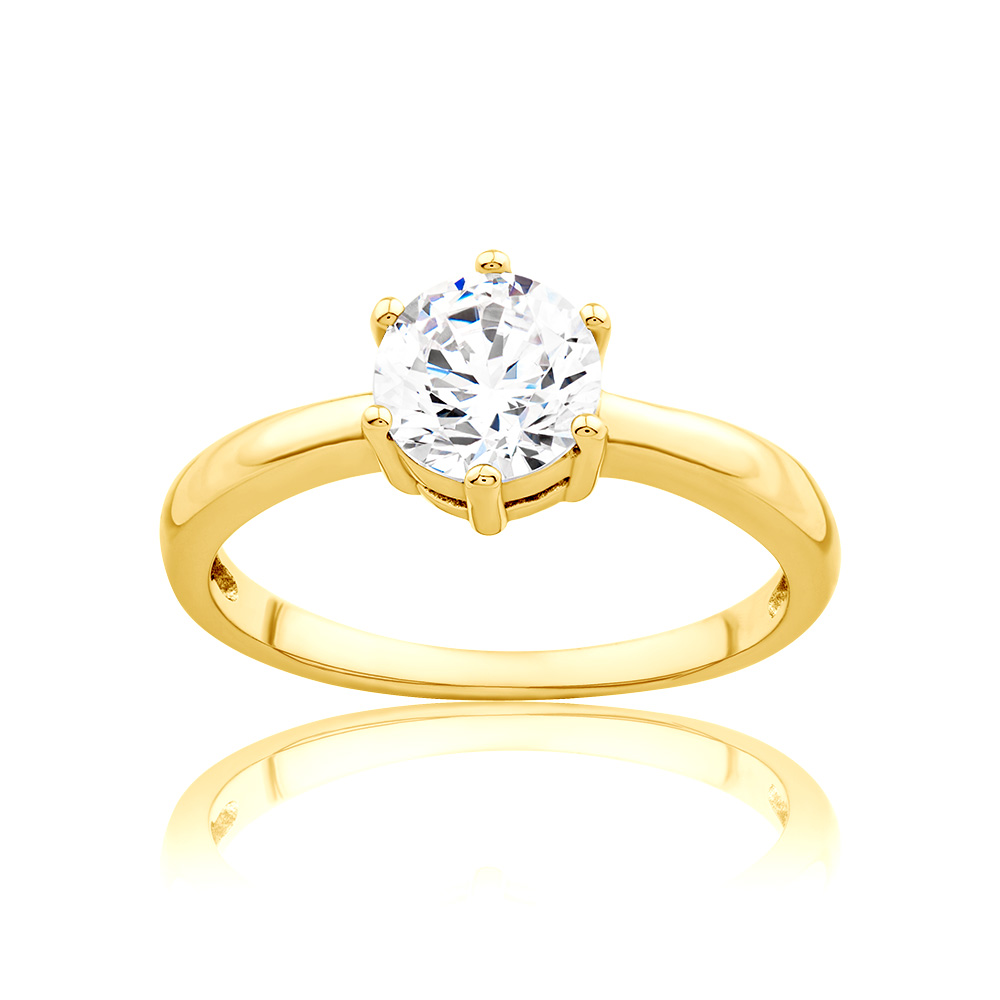 Zaručnički prsten SAVICKI: zlato, dijamant