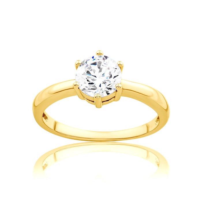 Inel de logodnă SAVICKI: aur, diamant