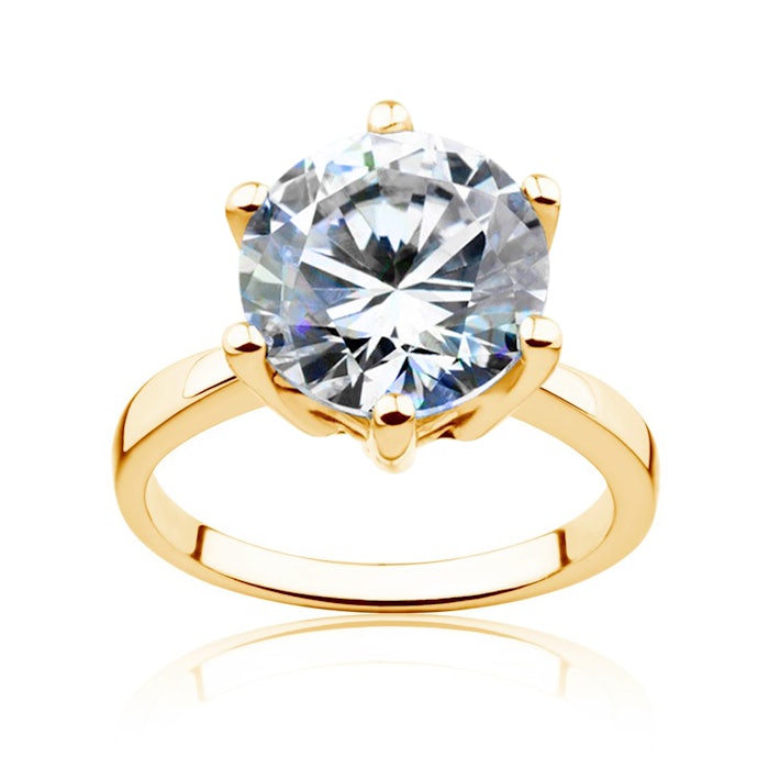 SAVICKI eljegyzési gyűrű: arany és gyémánt