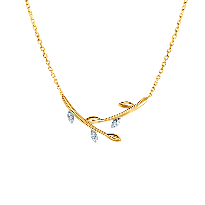 SAVICKI nyaklánc: arany és gyémántok