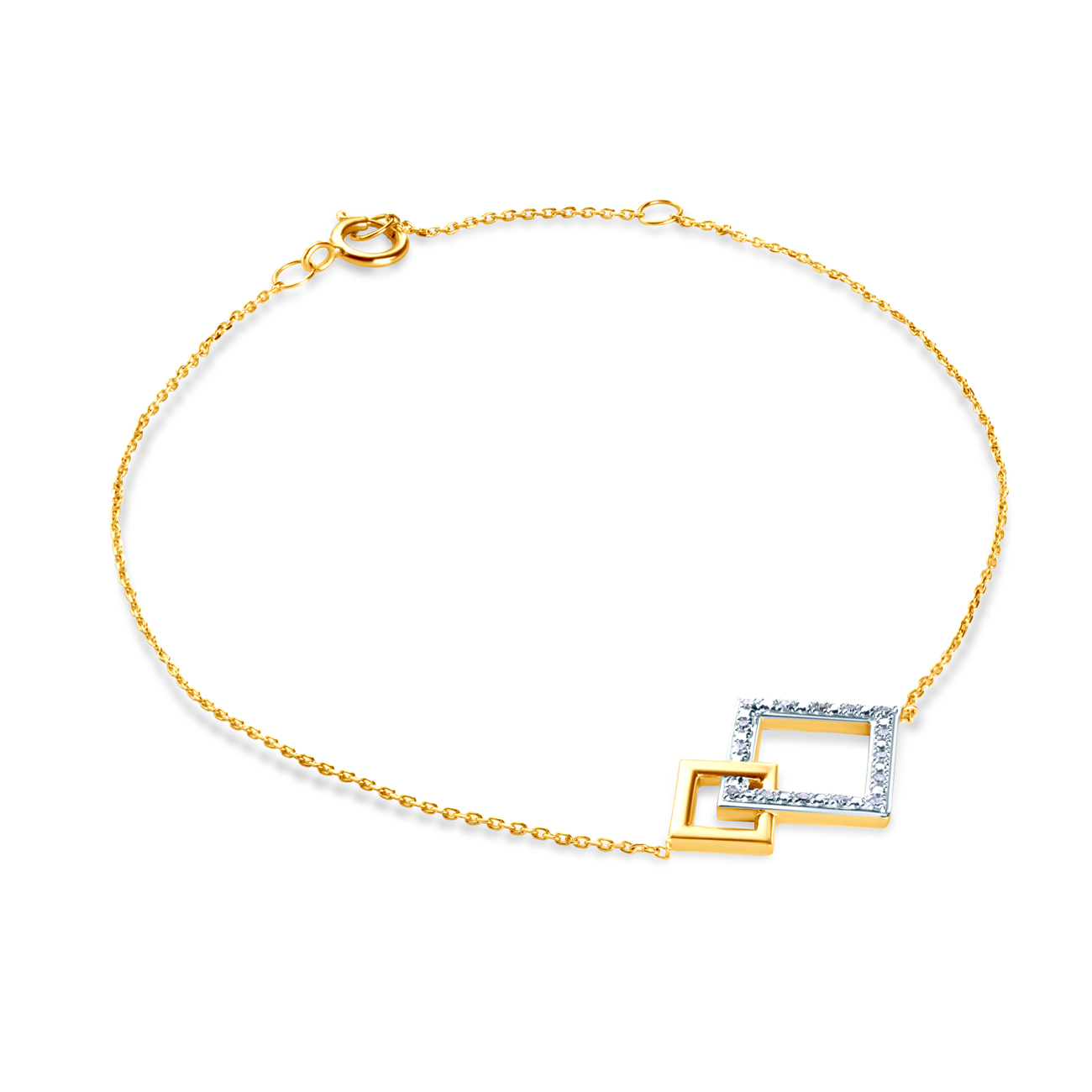 SAVICKI bracelet: gold, diamonds