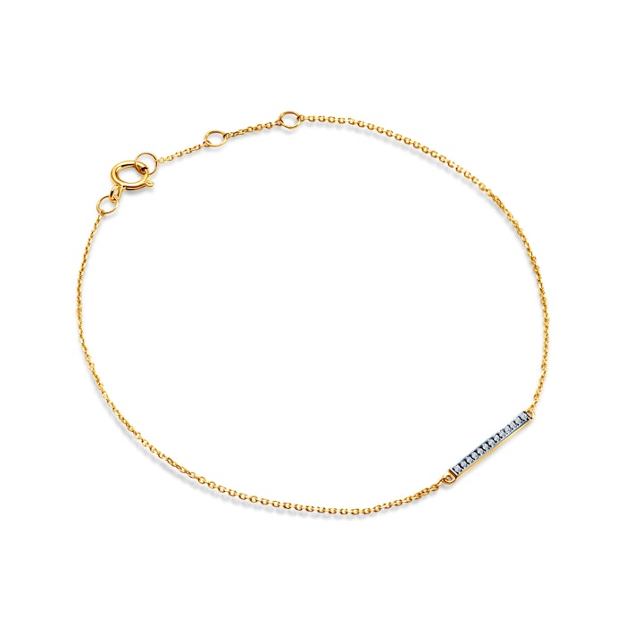 SAVICKI karkötő: arany és gyémántok