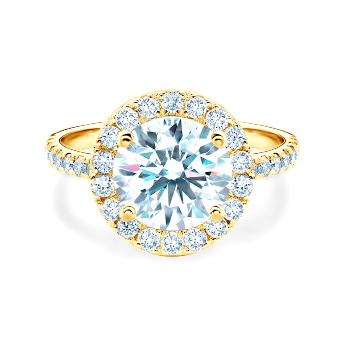 This is Love eljegyzési gyűrű: arany és gyémánt