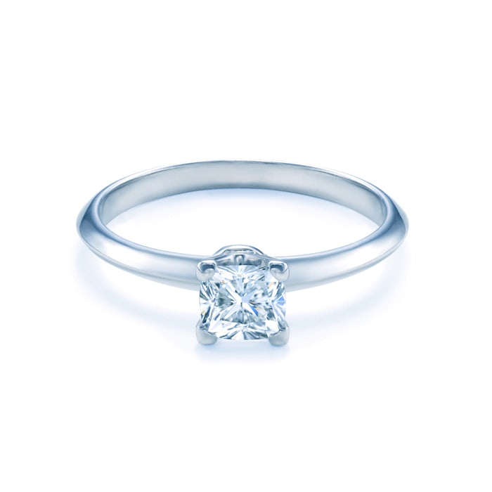 SAVICKI eljegyzési gyűrű: fehérarany és gyémánt