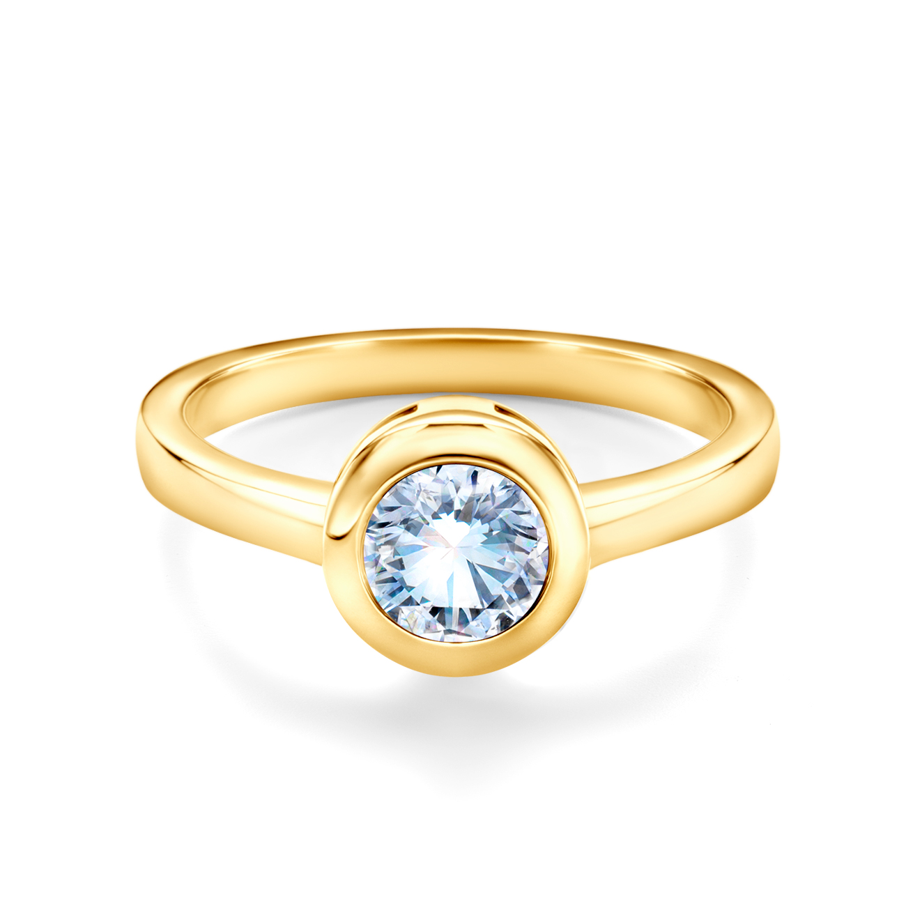 Zaručnički prsten SAVICKI: zlato, dijamant