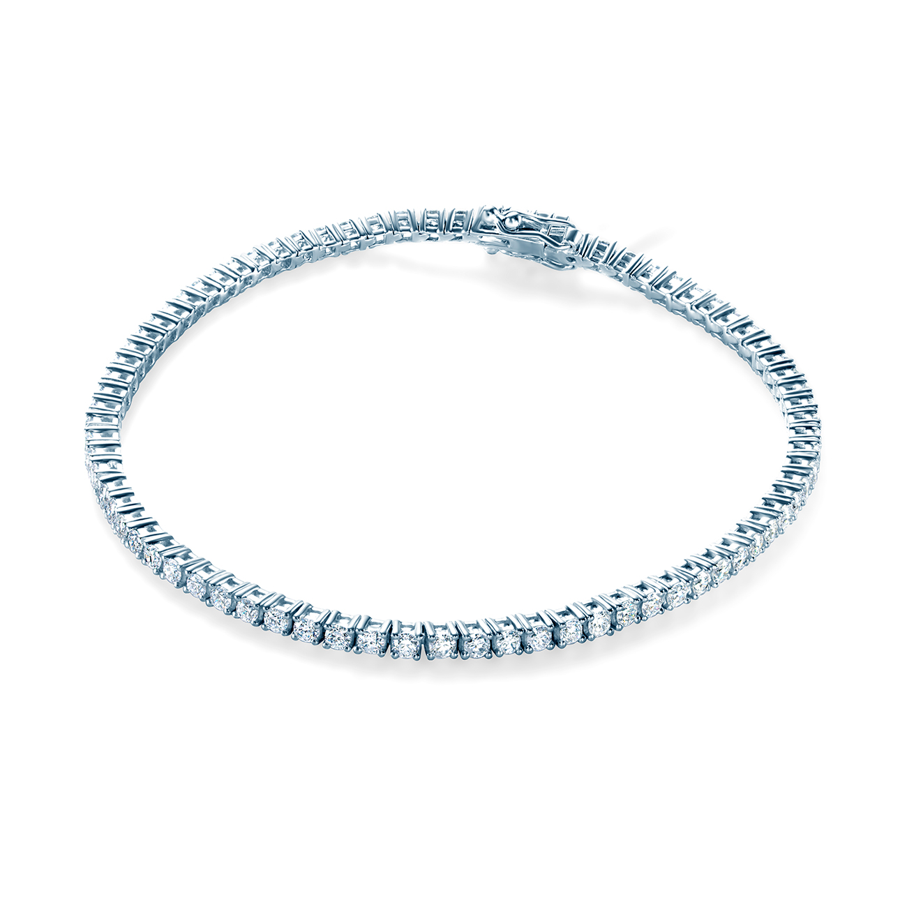 SAVICKI Гривна: бяло злато. диаманти