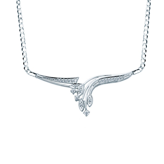 Nyaklánc gyémántokkal