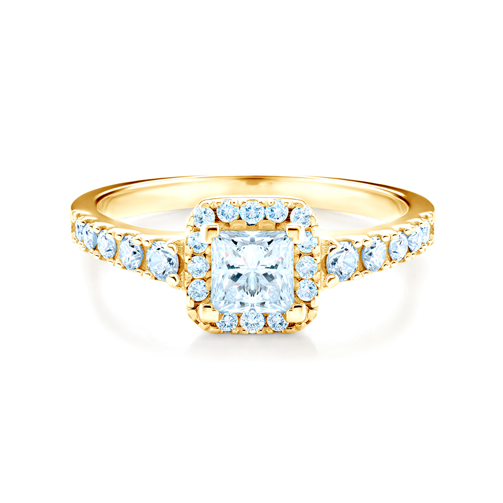 Zaručnički prsten SAVICKI: zlato, dijamant