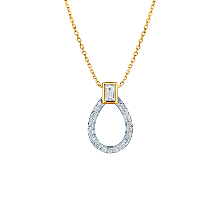 SAVICKI nyaklánc: arany és gyémántok