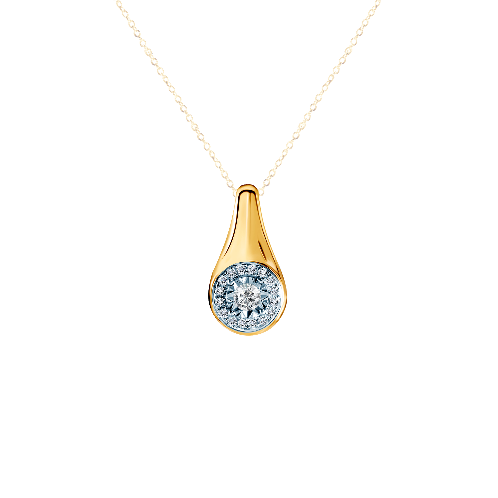 Anhänger Savicki: Gold, Diamanten