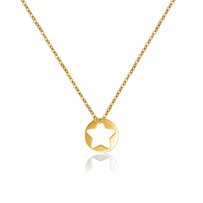 SAVICKI csillagos nyaklánc: arany
