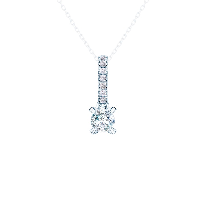 Share Your Love medál: fehérarany és gyémánt