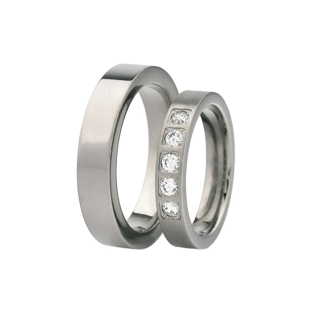 Verighete: titan, plate, 6 mm