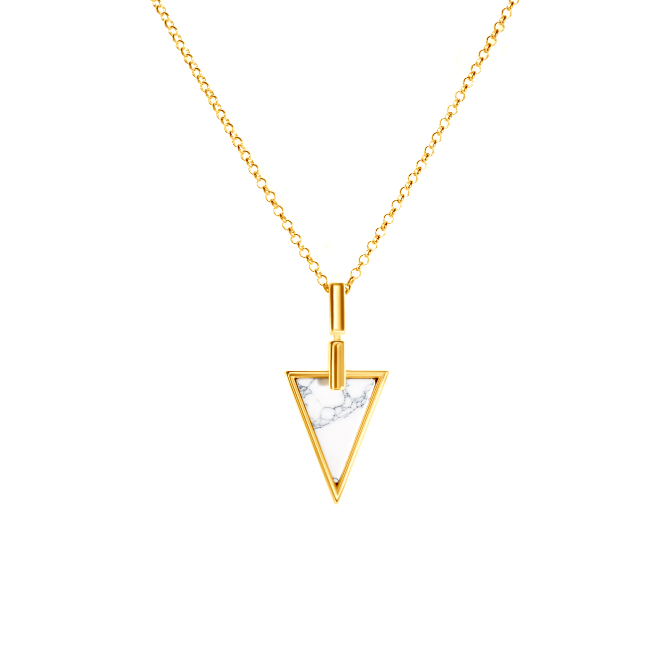 Намисто Savicki: срібло позолочене, гауліт