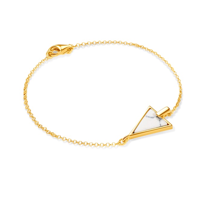 SAVICKI karkötő: aranyozott ezüst howlittal