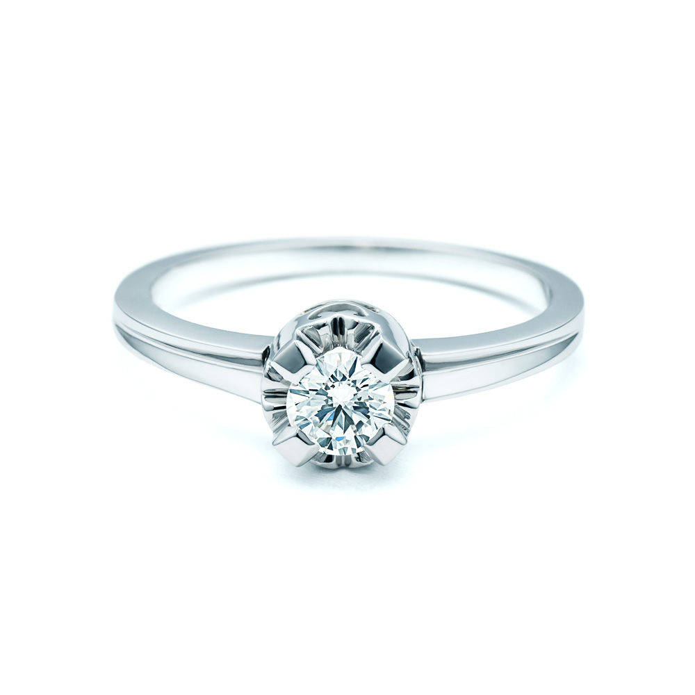 Ring Platinium: Platin, Diamant