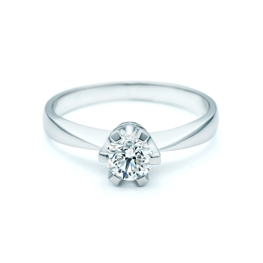 Inel Platinium: platină, diamant