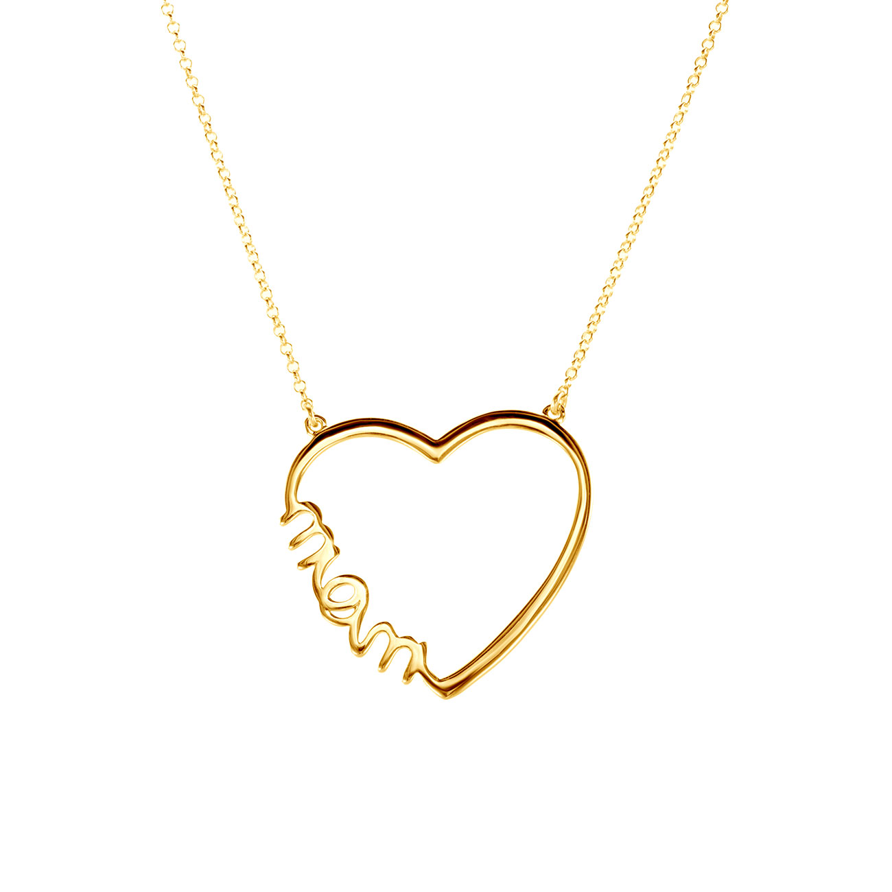 Κολιέ SAVICKI Καρδιάς: επιχρυσωμένο ασήμι