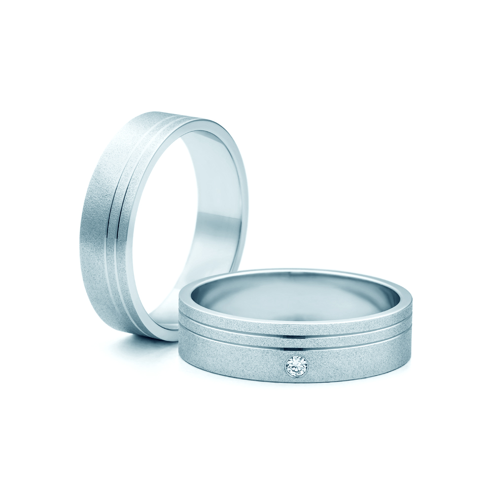 Eheringe: Gold, Flach, 5 mm