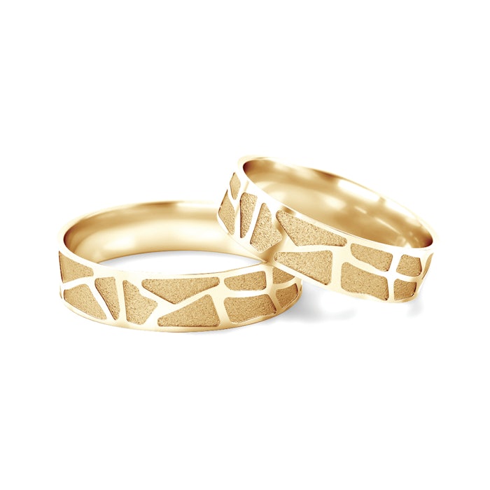 Verighete: aur, plate, 5 mm