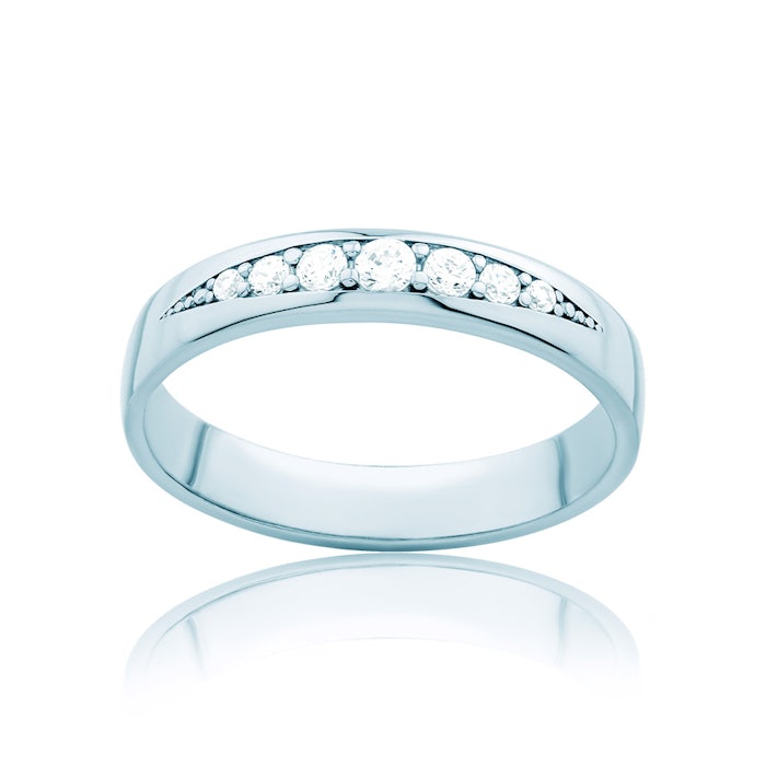 SAVICKI gyűrű: fehérarany és gyémántok