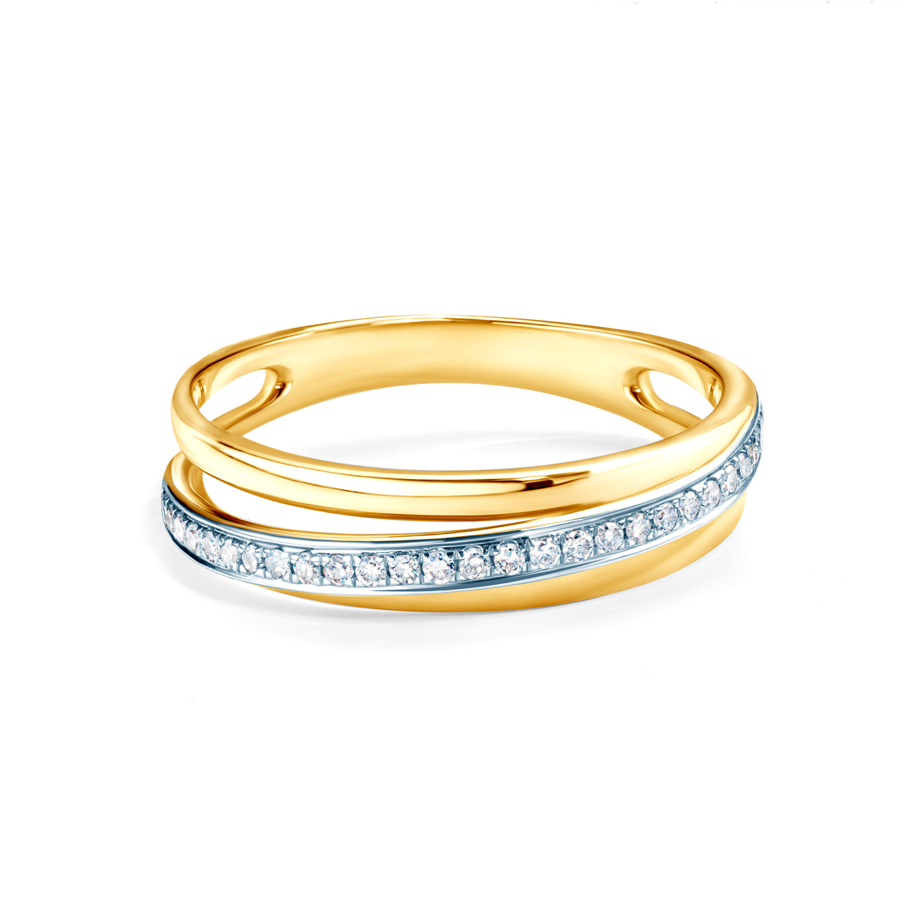 Prsten: zlato, dijamanti