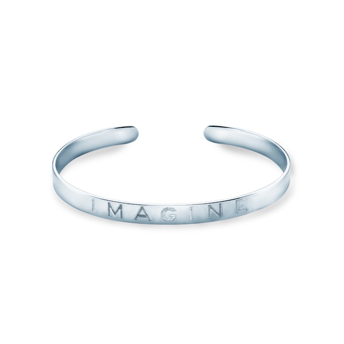 Engrave karkötő: ezüst