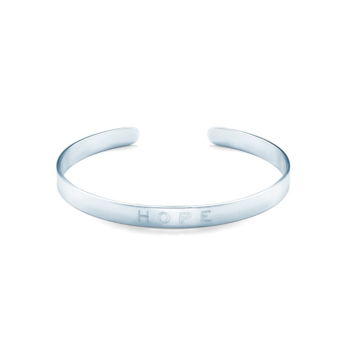 Engrave karkötő: ezüst