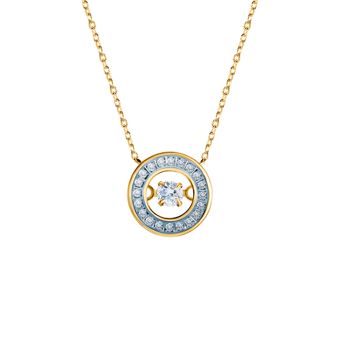 SAVICKI nyaklánc: arany és gyémántok
