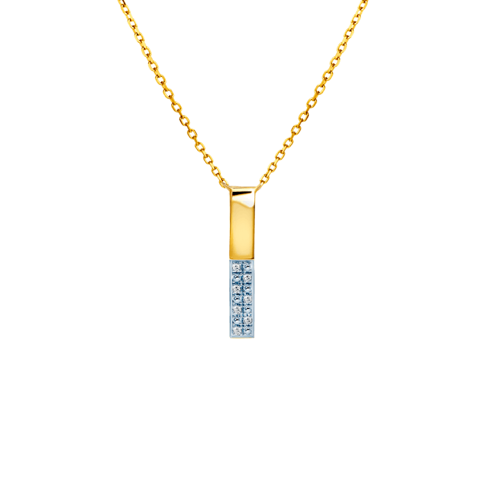 SAVICKI nyaklánc: arany és gyémántok