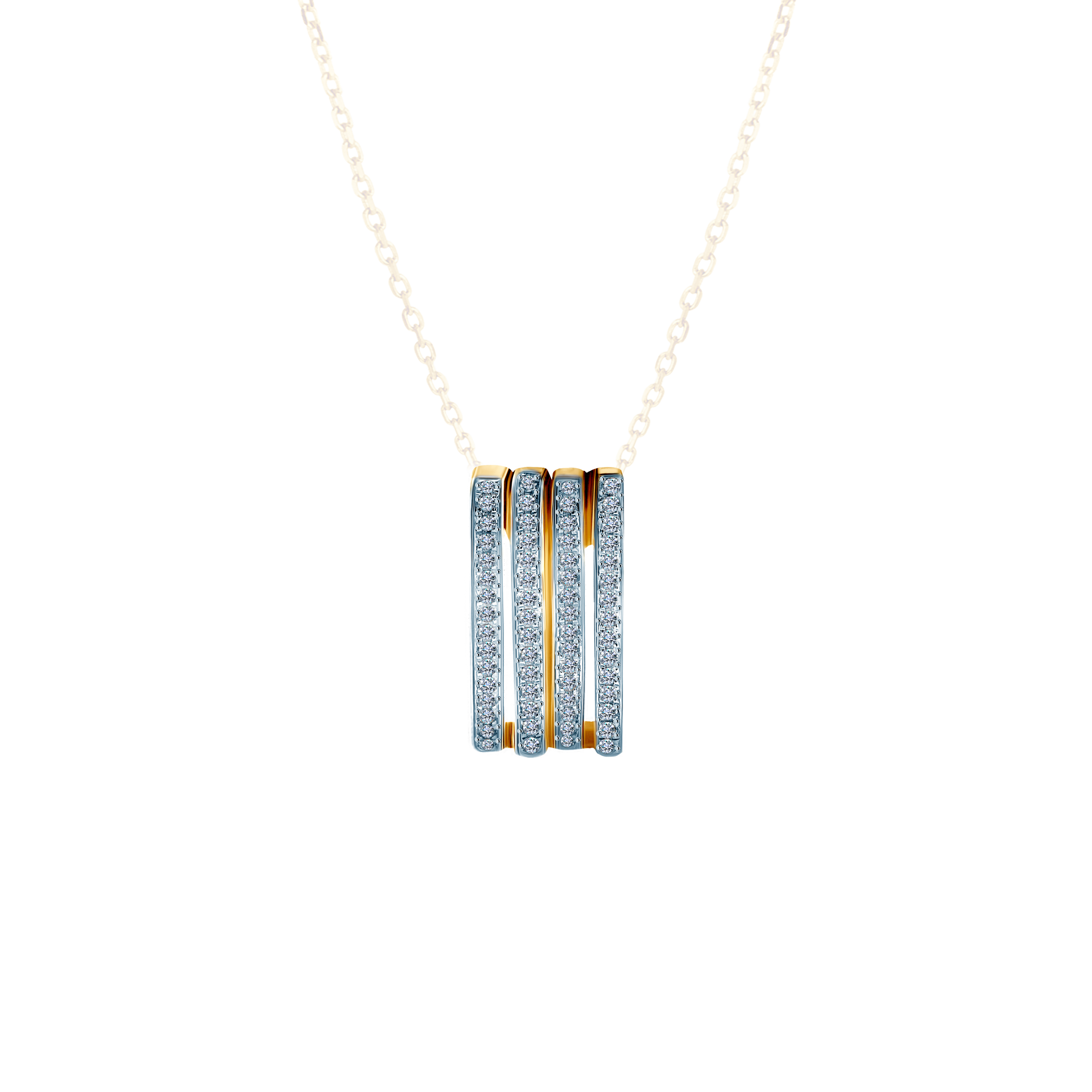 SAVICKI pendant: gold, diamonds