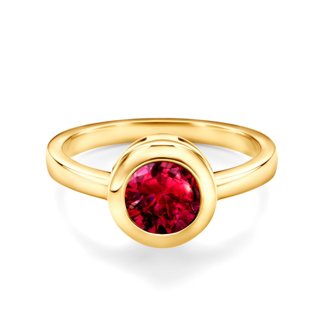 Δαχτυλίδι Αρραβώνων Έντασης: χρυσό, ρουμπίνι