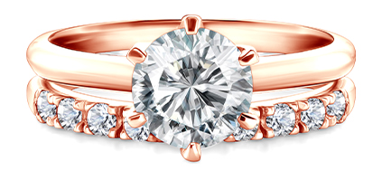 Asortare ideală a inelului cu verigheta