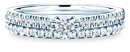 Zaručnički prsten idealan za vjenčano prstenje